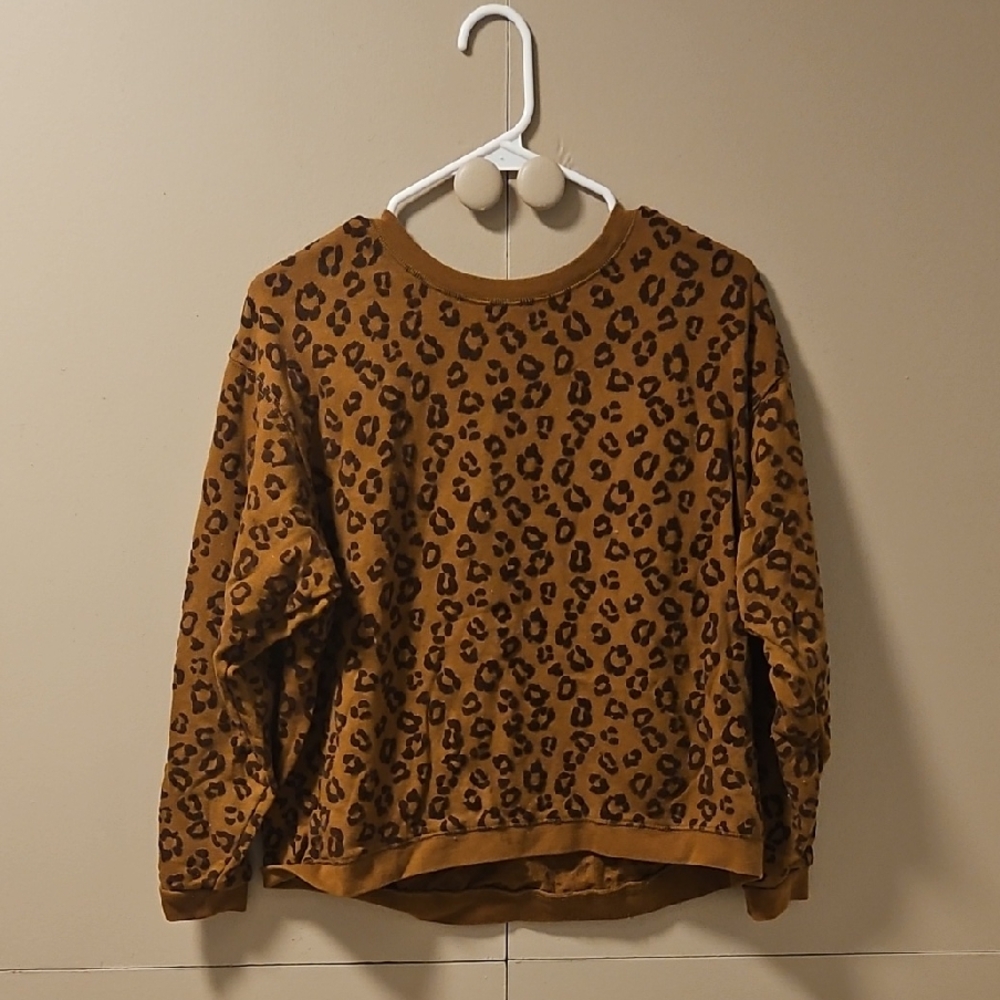 Leopard Print Sweatshirt